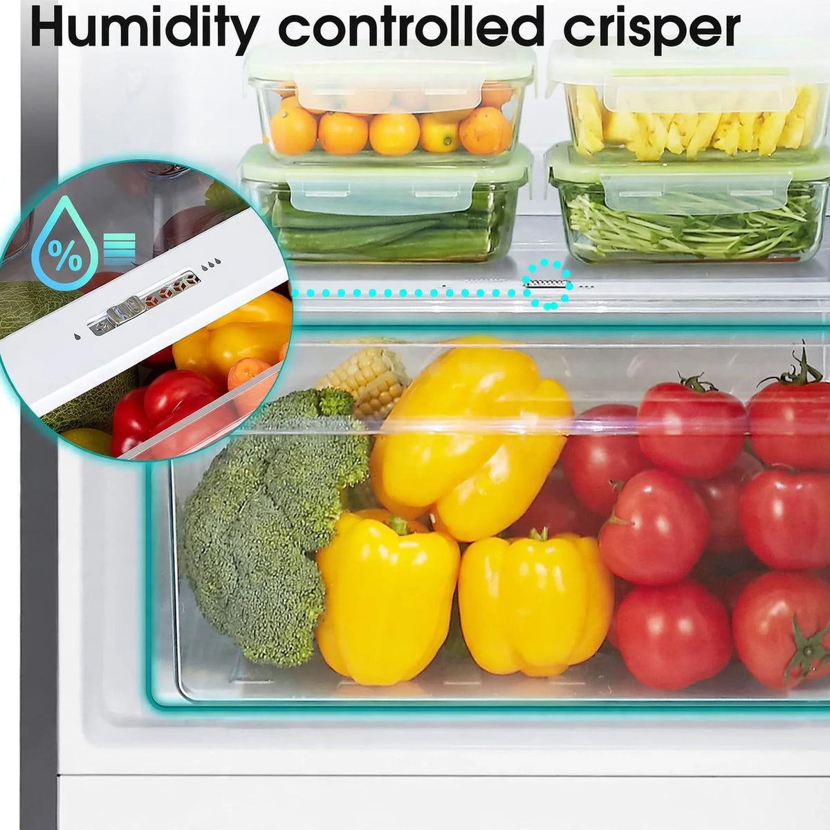 Hisense 419 Liter Refrigerator Double Door