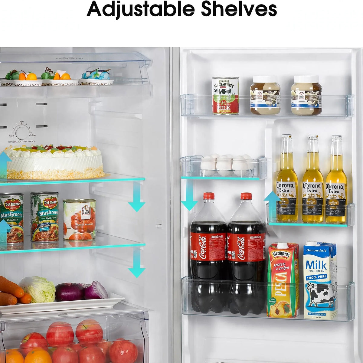 Hisense 419 Liter Refrigerator Double Door
