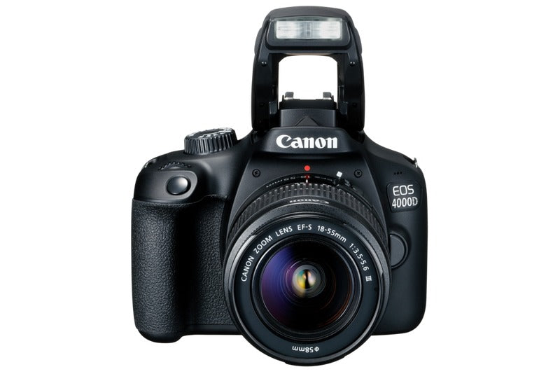 Canon EOS 4000D DSLR with EF-S 18-55mm DC Lens