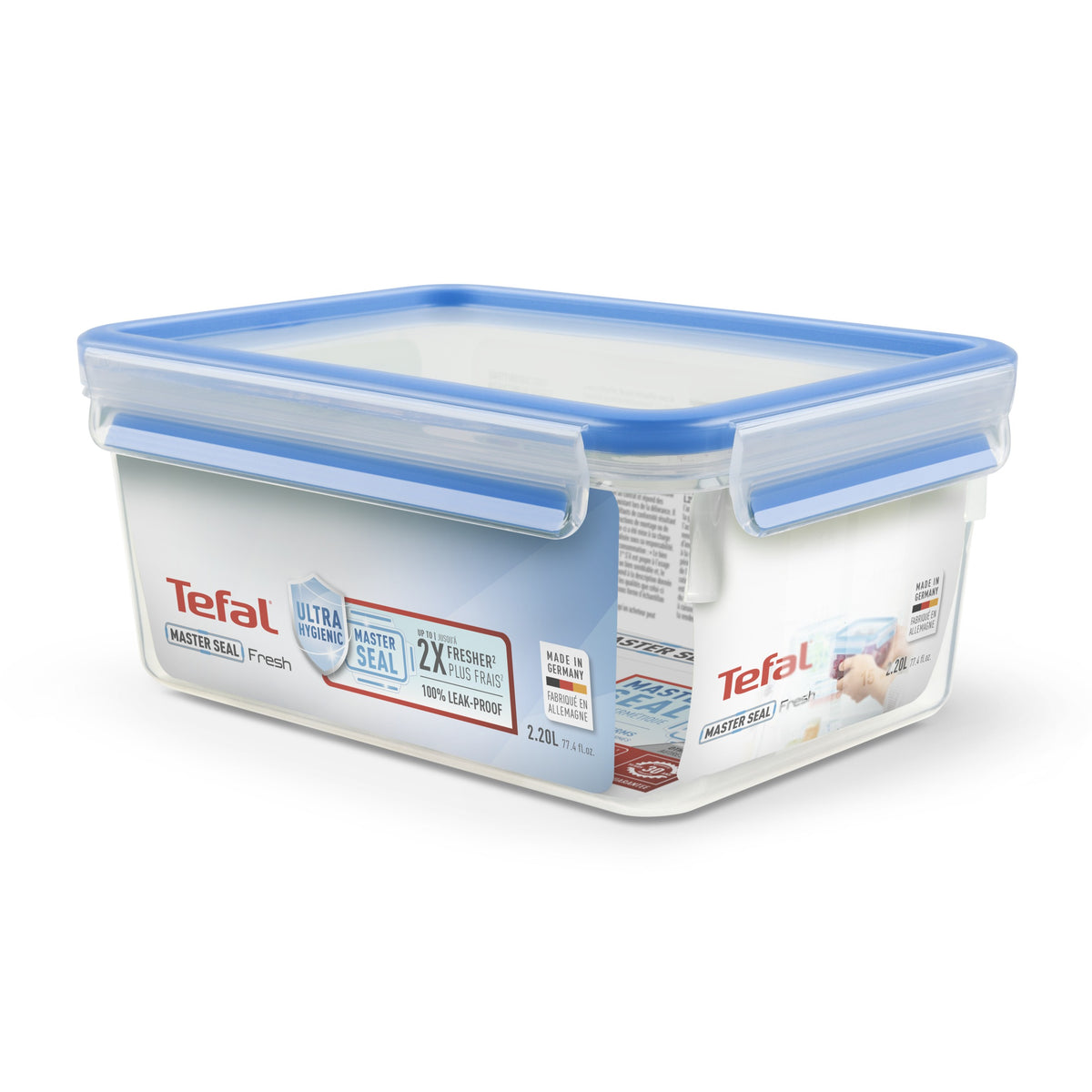 Tefal MasterSeal Fresh Container 2.3L Rectangular | K3021512
