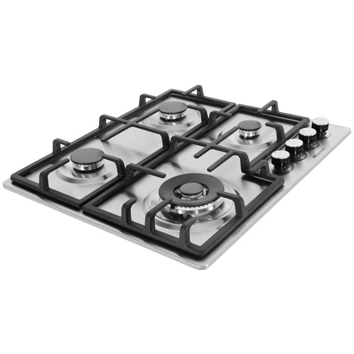 Hisense 60cm Built-in Gas Hob 4 Burners Stainless | HHU60GAGR