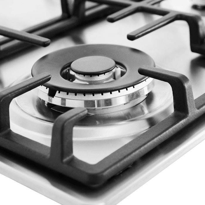 Hisense 60cm Built-in Gas Hob 4 Burners Stainless | HHU60GAGR