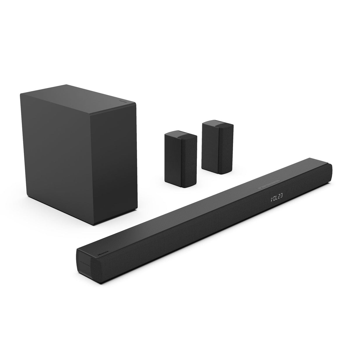 Hisense AX5100Q 5.1CH Dolby Atmos Soundbar with Rear Speakers