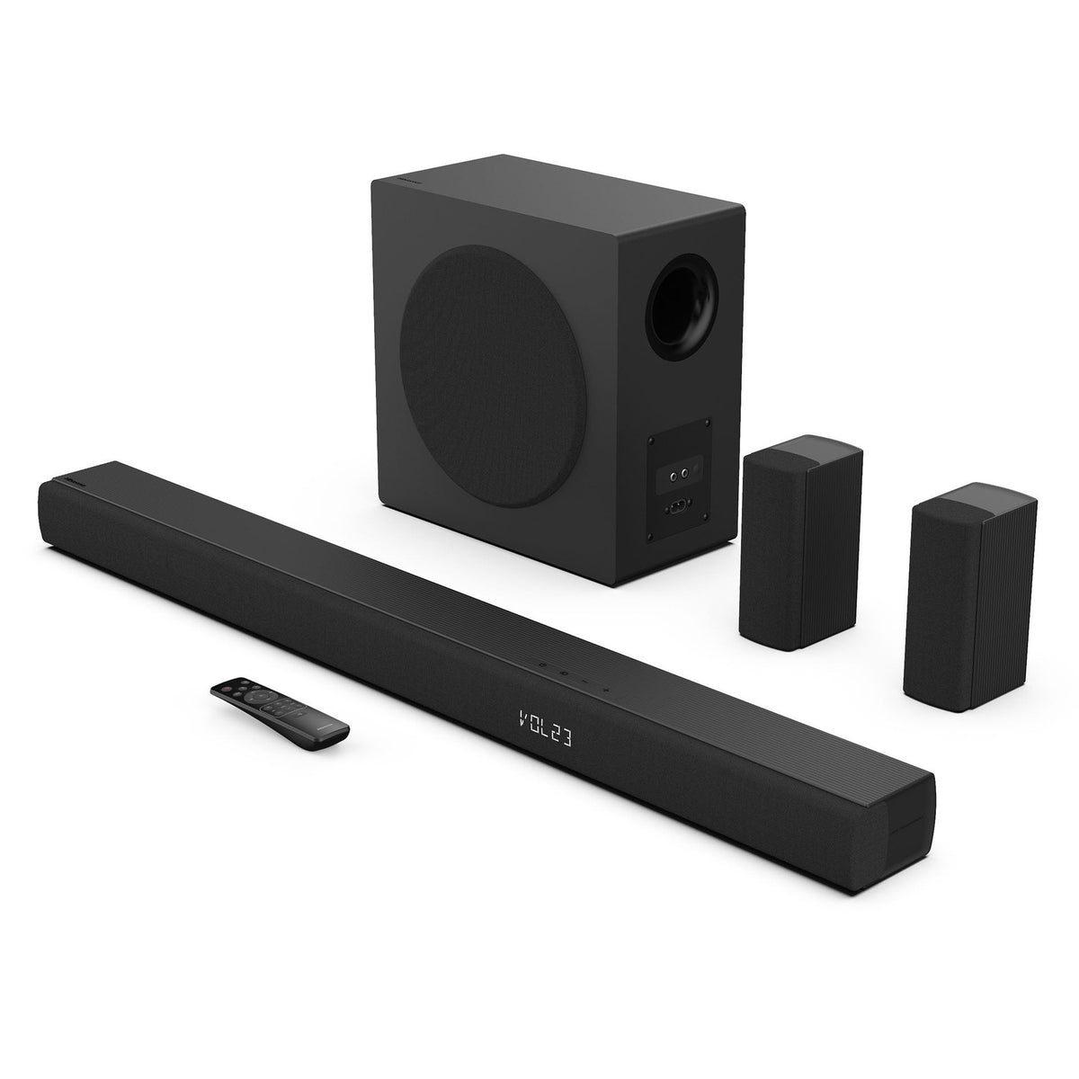 Hisense AX5100Q 5.1CH Dolby Atmos Soundbar with Rear Speakers
