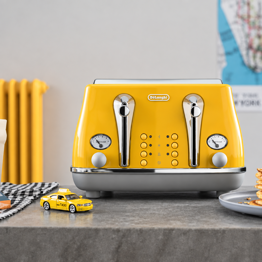 De'Longhi Icona Capitals 4-Slice Toaster | CTOC4003.Y