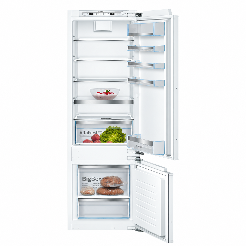 Bosch KIS87AF30O Series 6 Built-in Fridge Freezer, 271L
