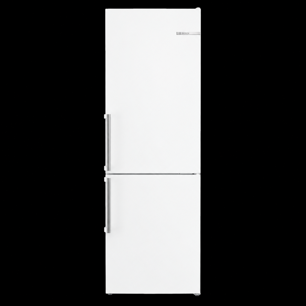 Bosch KGN39VW20G Series 4 Bottom Freezer Fridge Freezer, 366L, White