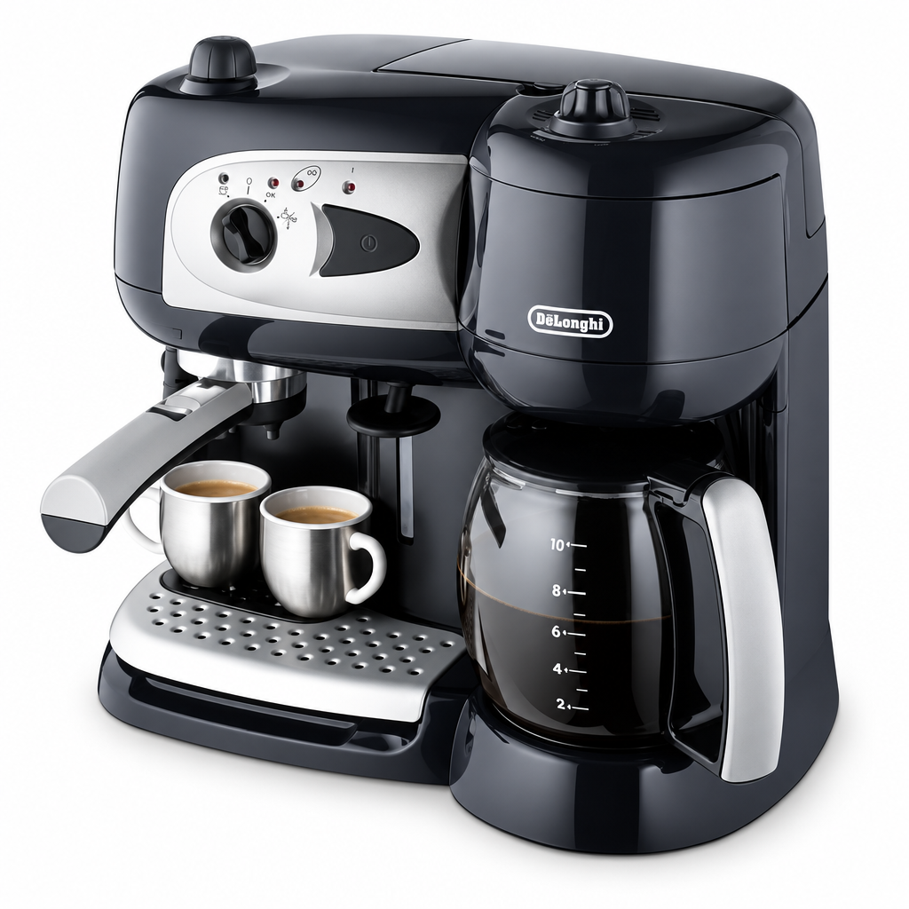 De'Longhi 2-in-1 Espresso Machine and Filter Coffee Maker | BCO260CD.1