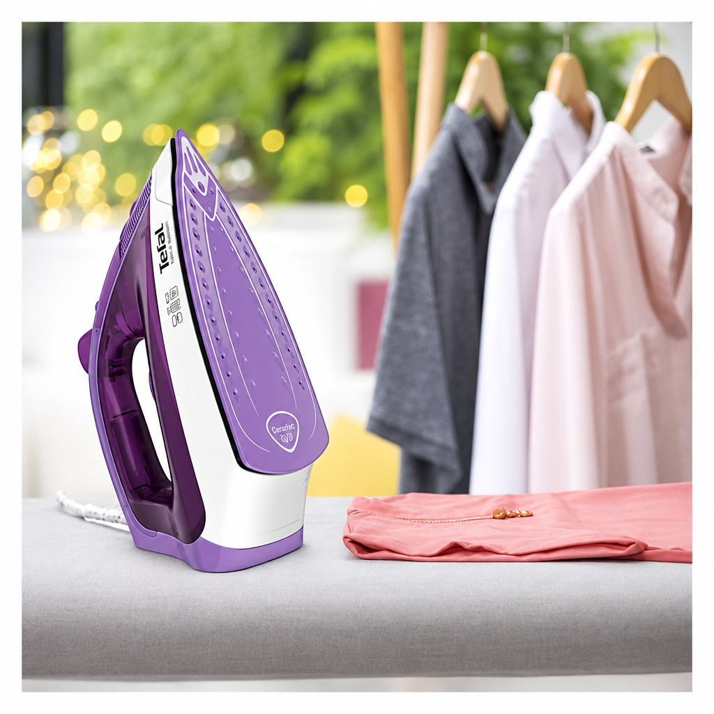 Tefal Steam Iron | Spray & Vertical Steam | 1200W