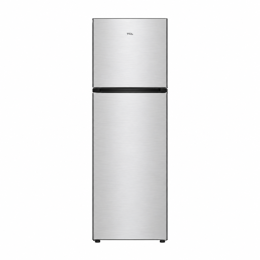 TCL 307L top-mounted refrigerator, front view