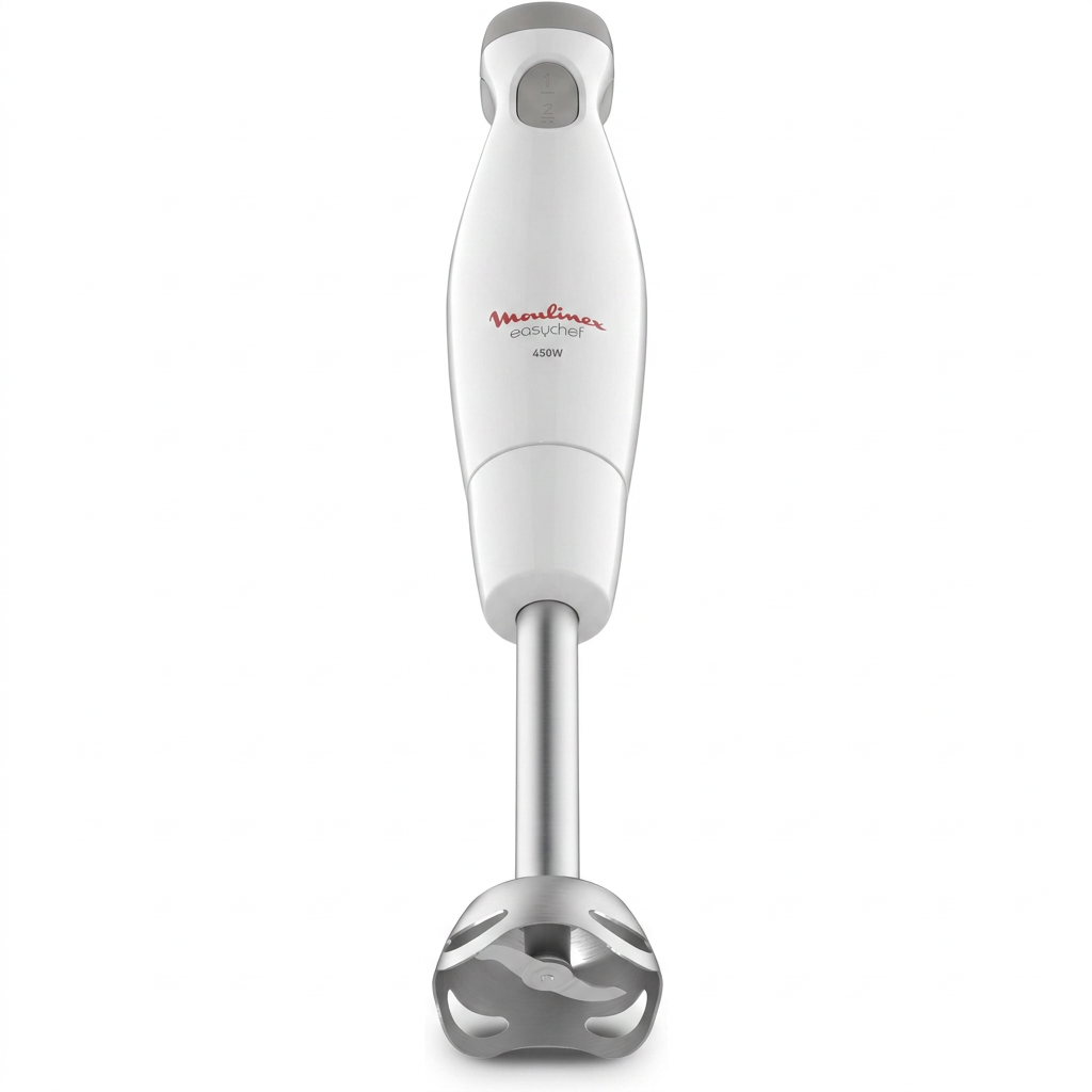 MOULINEX Hand Blender | Easy Chef Hand Stick Blender with 800 ml Beaker | 450W
