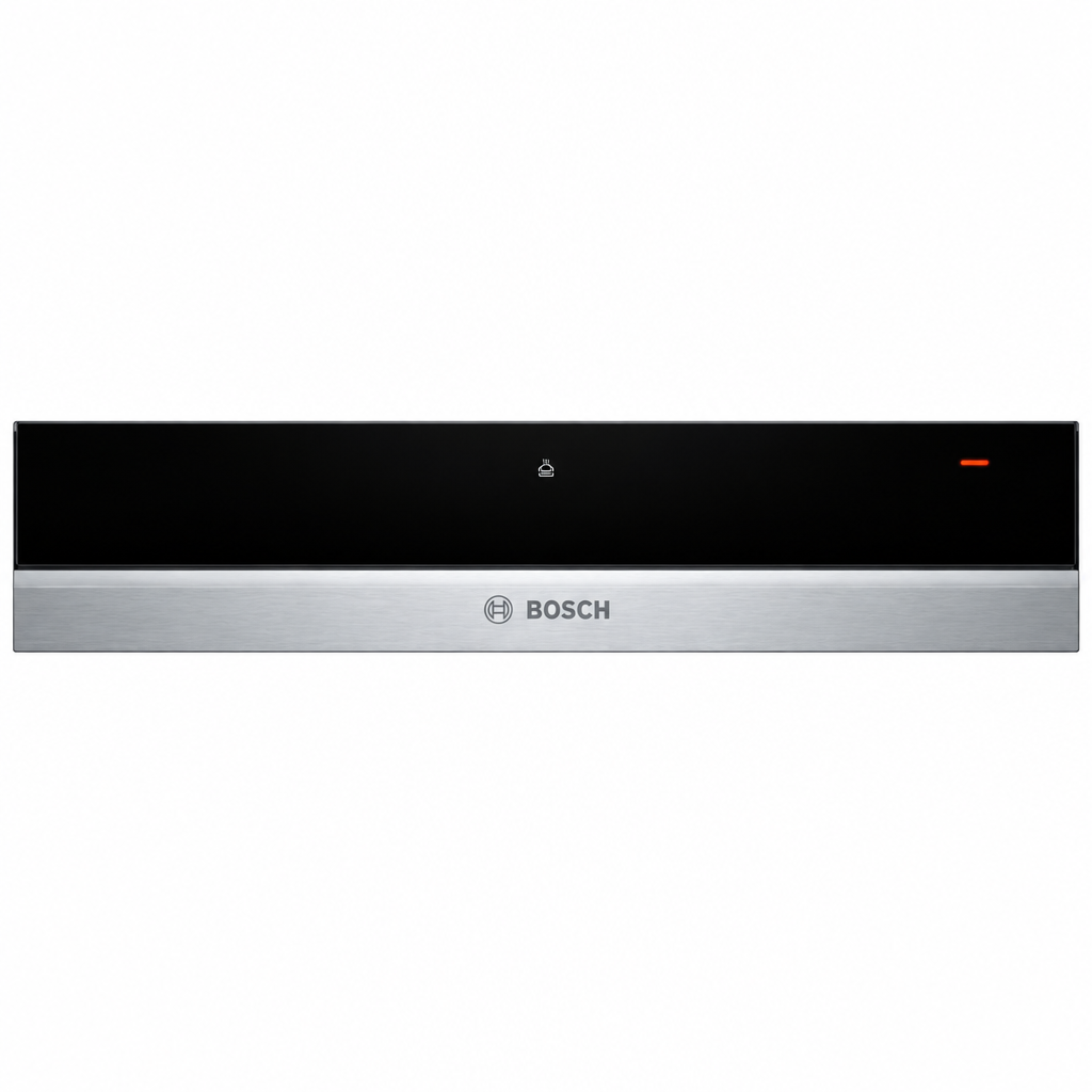 Bosch BIC630NS1B Series 8 Warming Drawer, 14cm, Stainless Steel