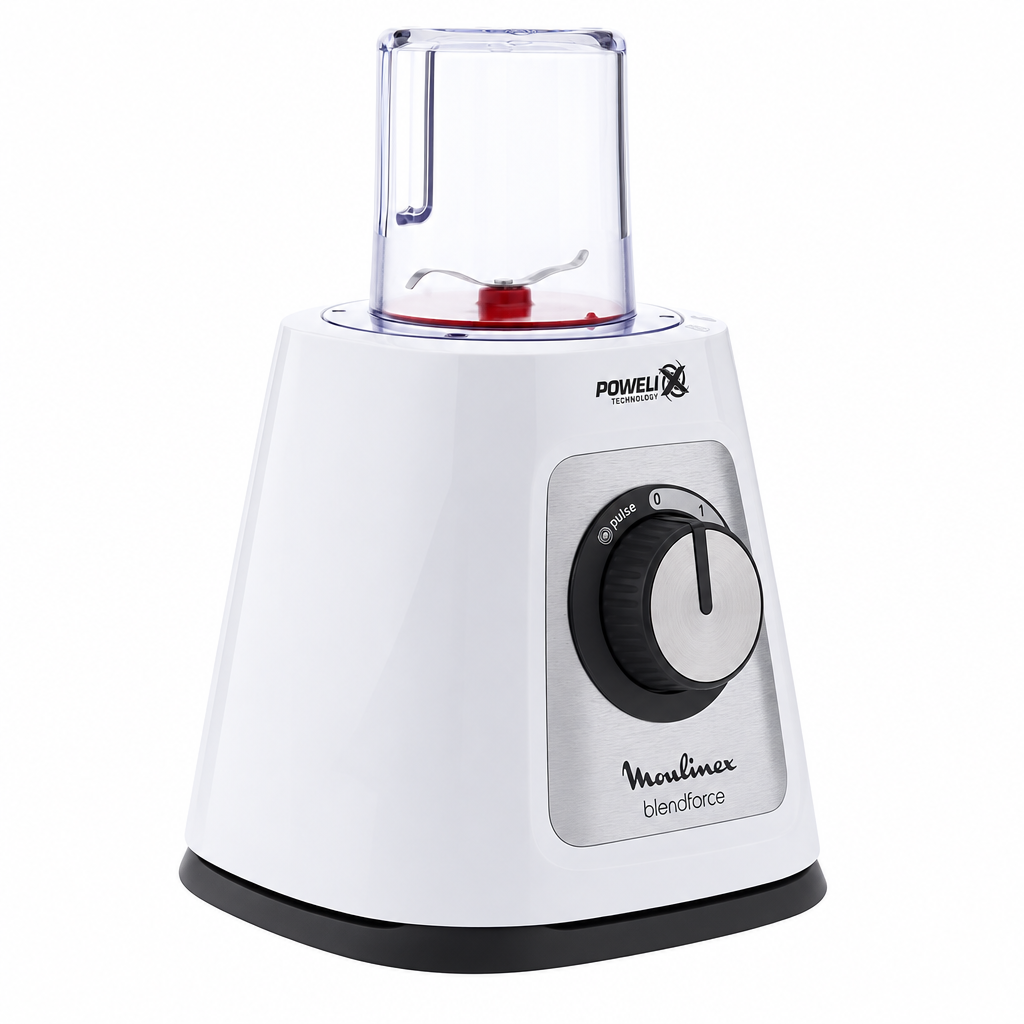 Moulinex BlendForce 700W blender with a 1.75L glass jug, grinder and chopper | LM438127
