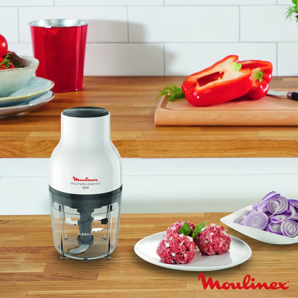 Moulinex Moulinette Essential Mini Chopper 300W, 0.4L Bowl | DJ520127