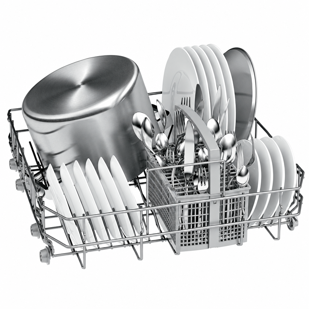 Bosch SMV50E00GC Series 4 Fully-Integrated Dishwasher, 12 Place Settings, 60cm