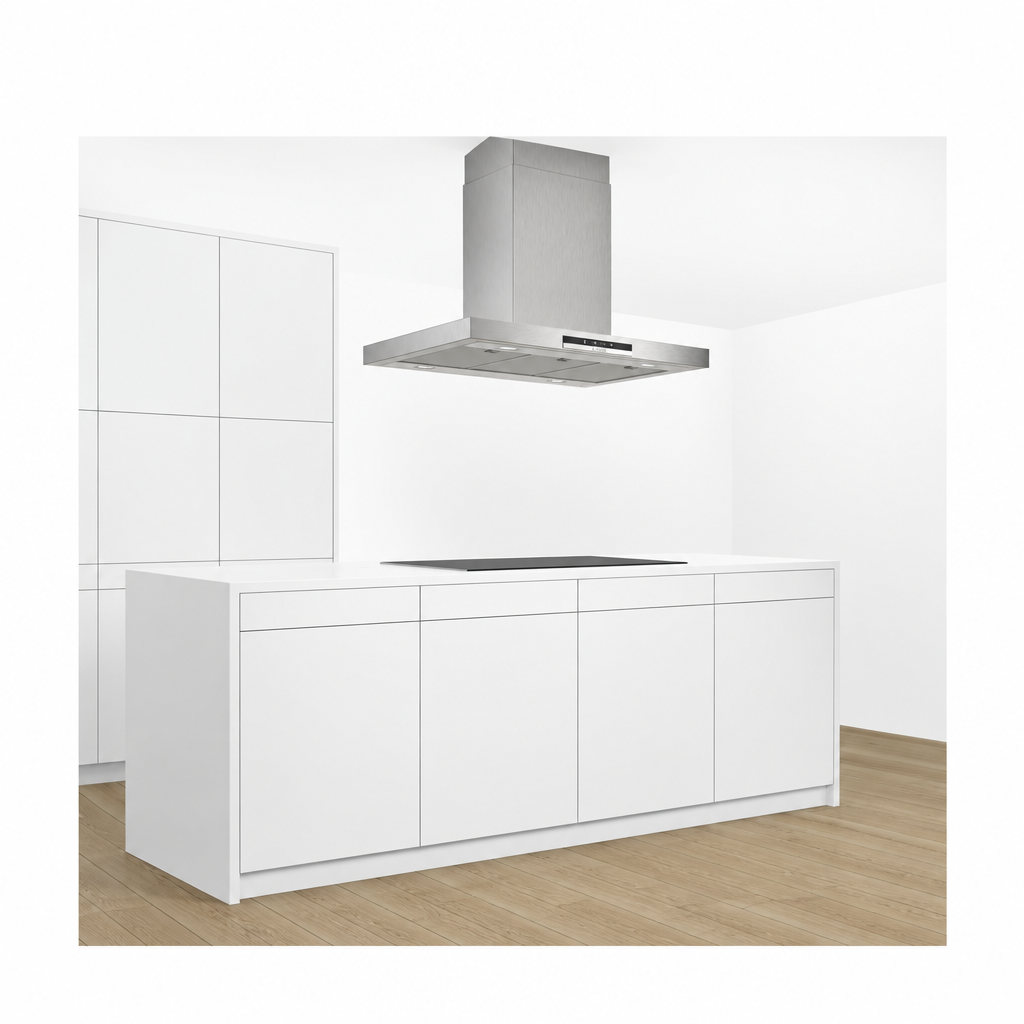 Bosch DIB97IM50M Series 4 Island Cooker Hood, 90cm, Stainless Steel