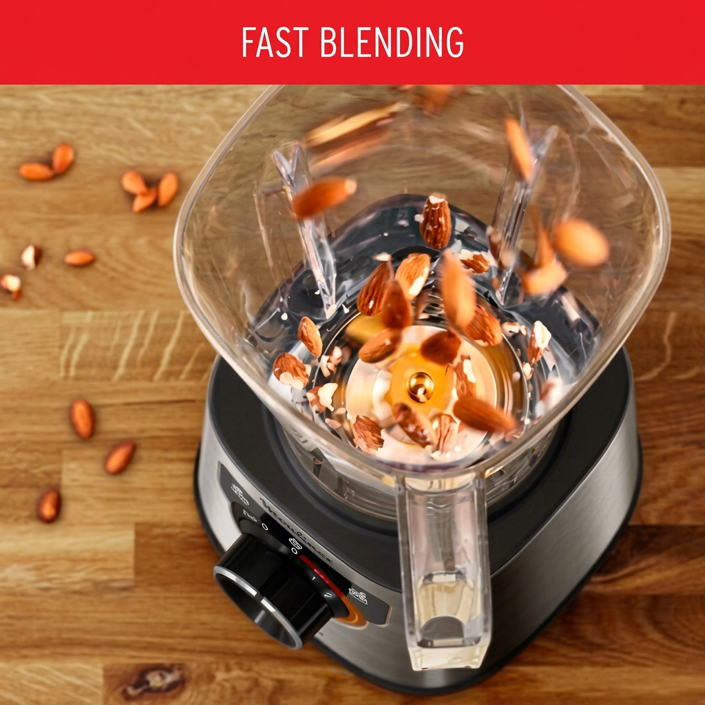 Moulinex PerfectMix+ High-Speed Blender 1200W, 2L Tritan Jar | LM88HD27