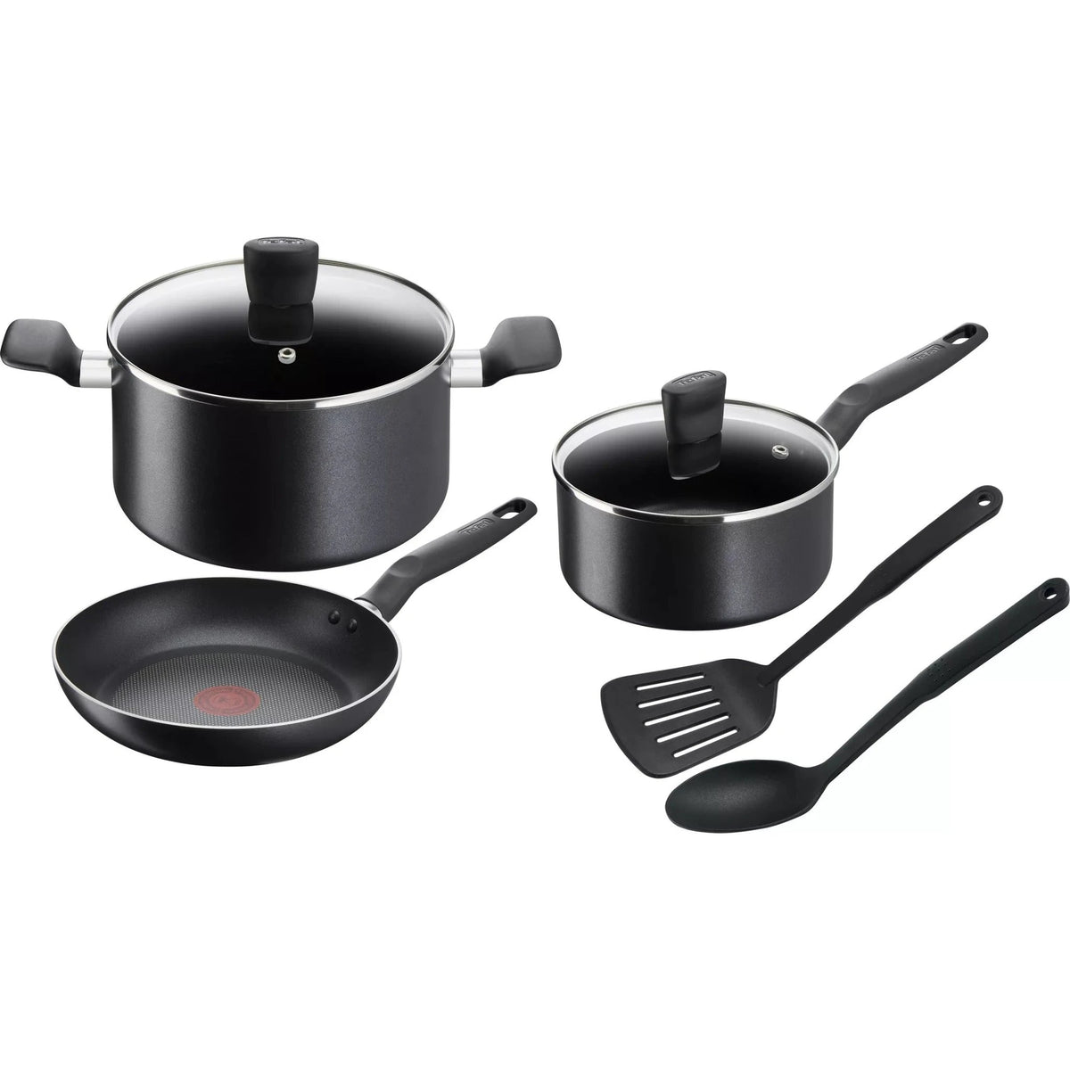 Tefal Super Cook 7-Piece Non-Stick Cookware Set | B459S784