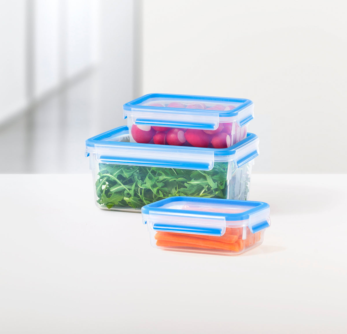 Tefal MasterSeal Fresh 3-Piece Container Set (0.55L/1L/2.3L) | K3028912
