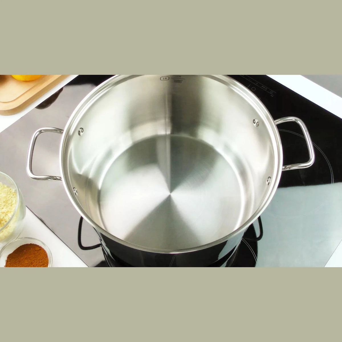 Tefal Intuition 8-Piece Stainless Steel Cookware Set | B864S874