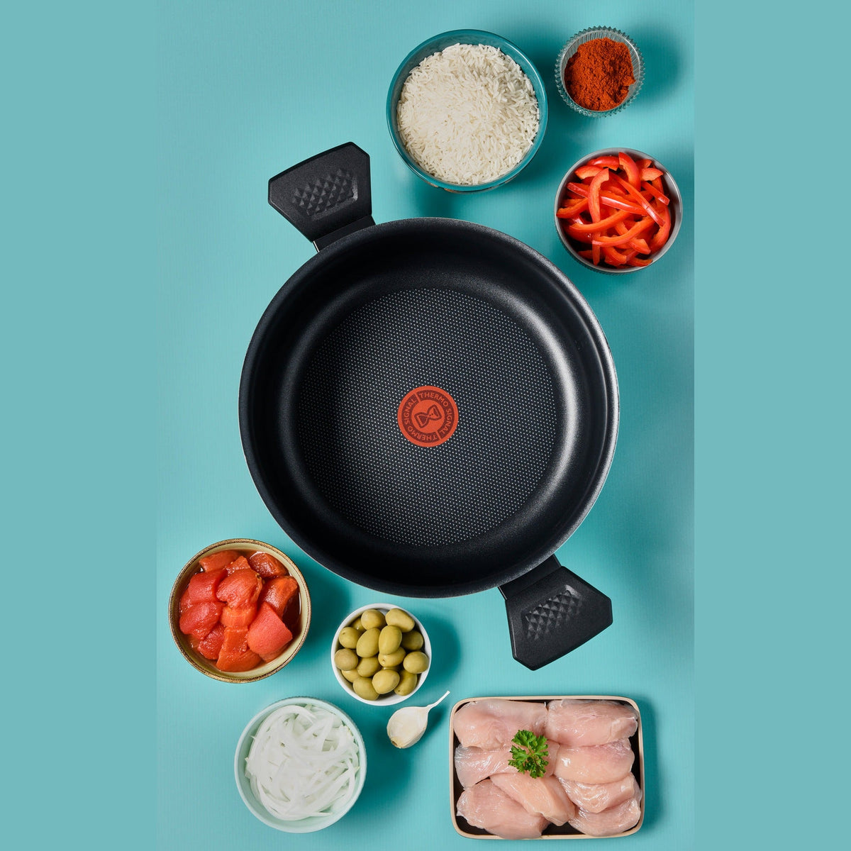 Tefal Easy Cook & Clean Stewpot 24 cm with Lid