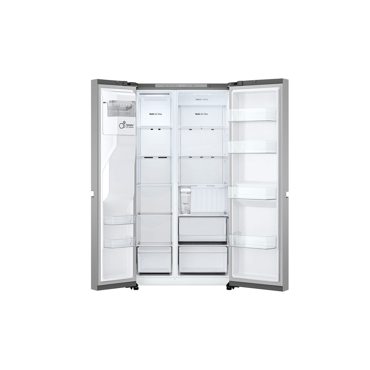 LG Side-by-Side Refrigerator with Linear Cooling