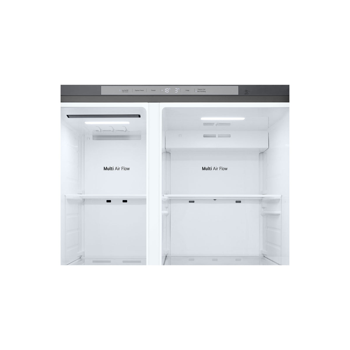 LG Side-by-Side Refrigerator with Linear Cooling