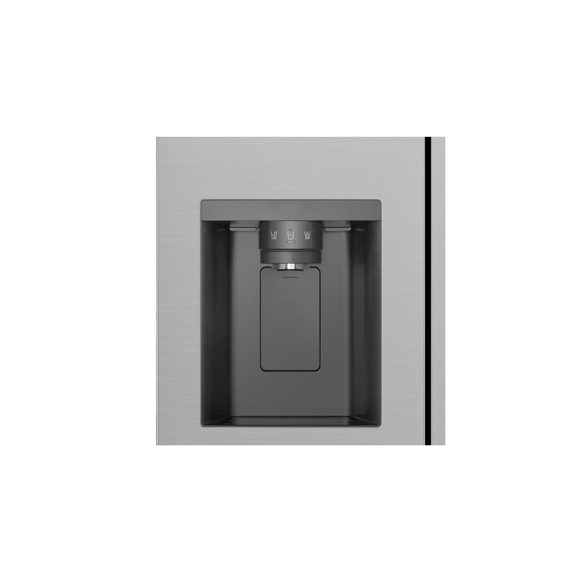 LG Side-by-Side Refrigerator with Linear Cooling