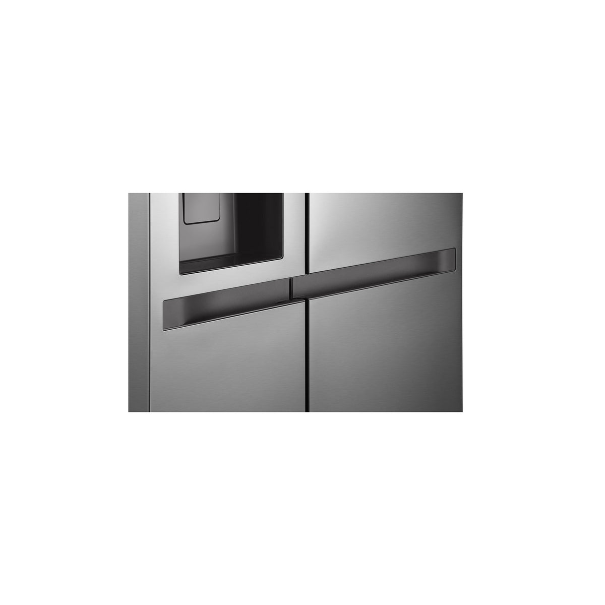 LG Side-by-Side Refrigerator with Linear Cooling