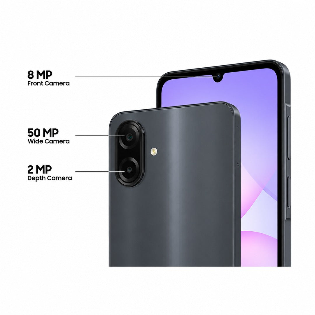 Samsung Galaxy A07 LTE Smartphone with 6.7-Inch 90Hz Display