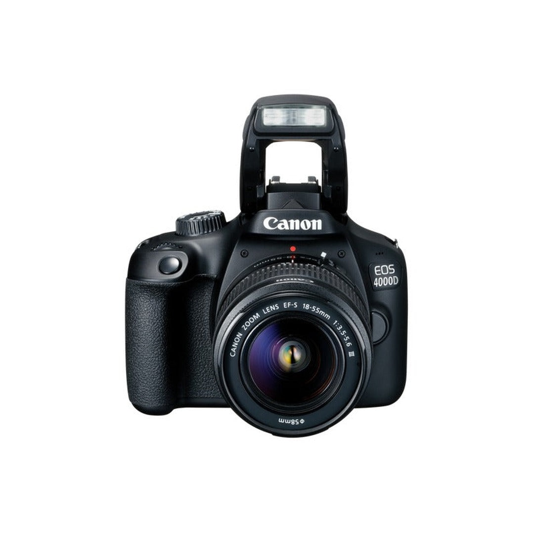 Canon EOS 4000D DSLR with EF-S 18-55mm DC Lens