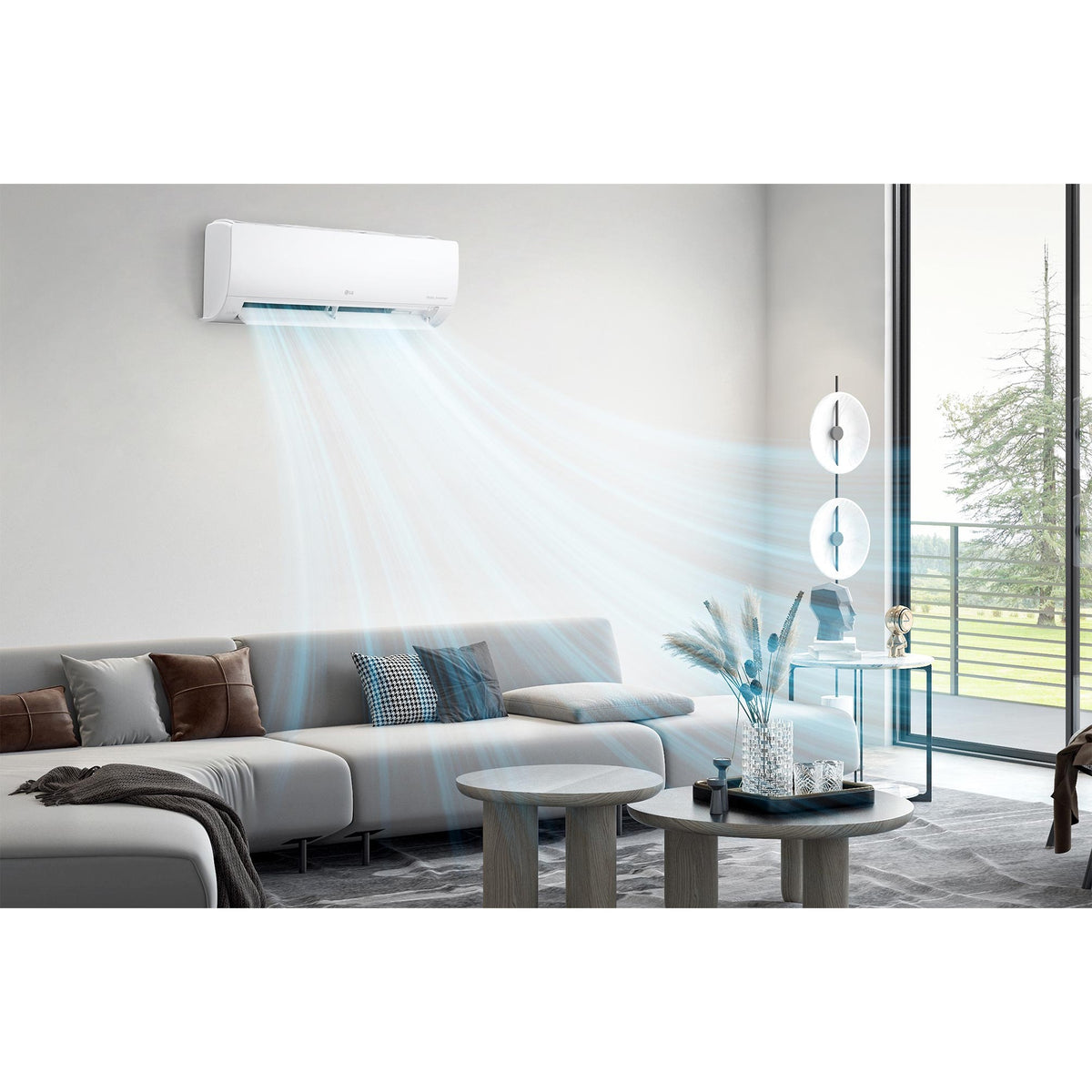 24,000 BTU Split AC: Advanced Cooling - S4-Q24K2QAL