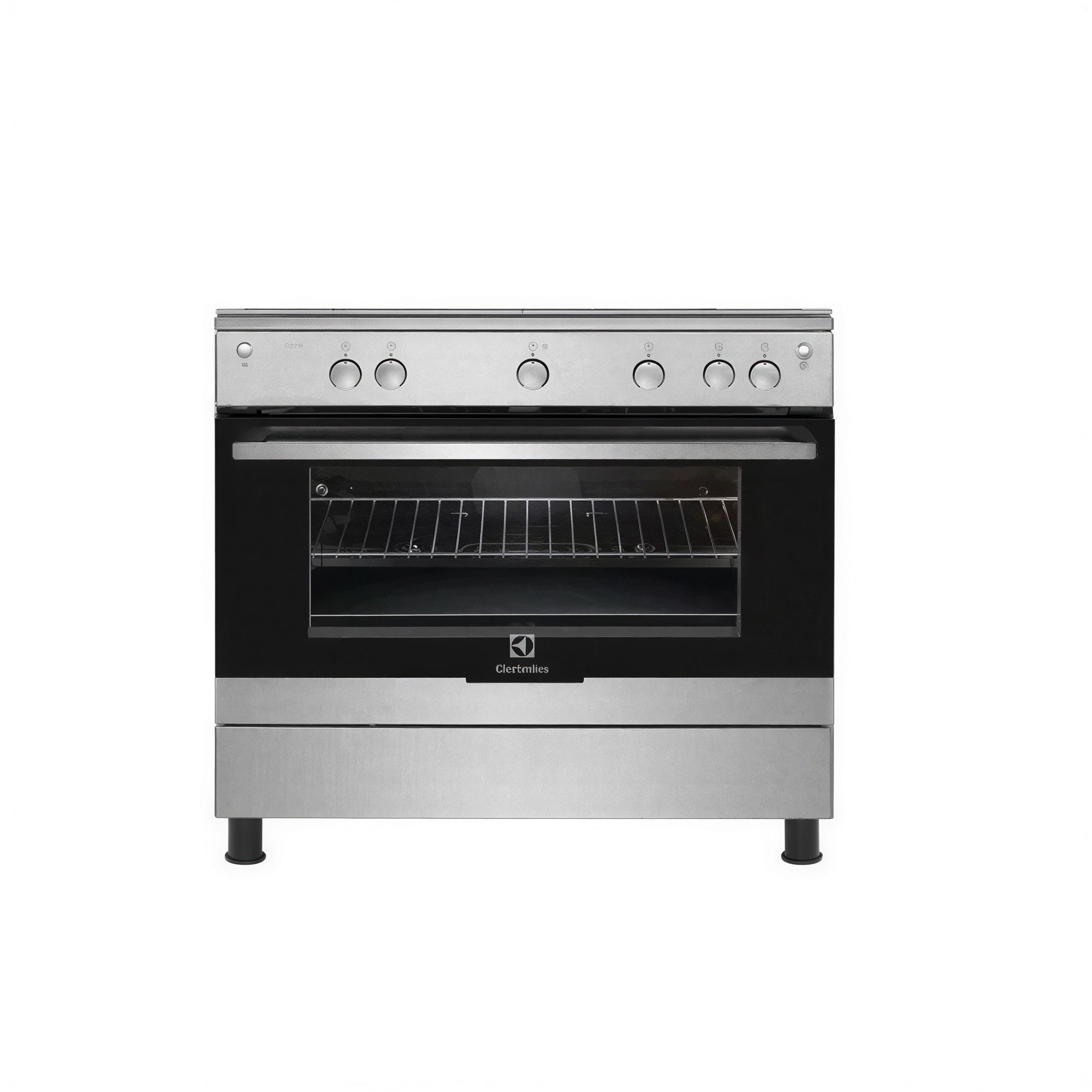 Electrolux Stainless Steel Cooker 90*60cm | 5 Burners Gas & Gas Oven