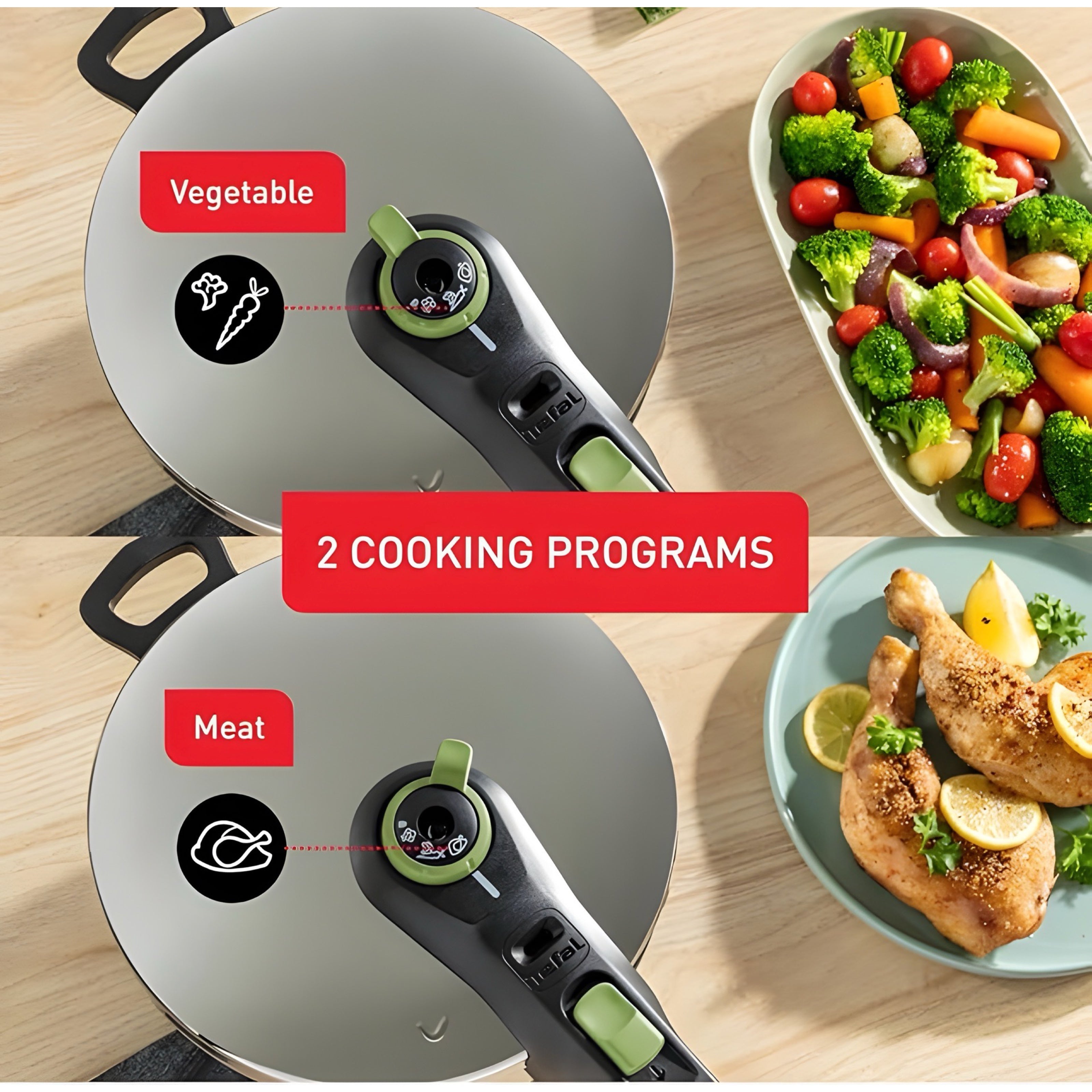 Tefal Secure Trendy 6L Pressure Cooker | P2580702
