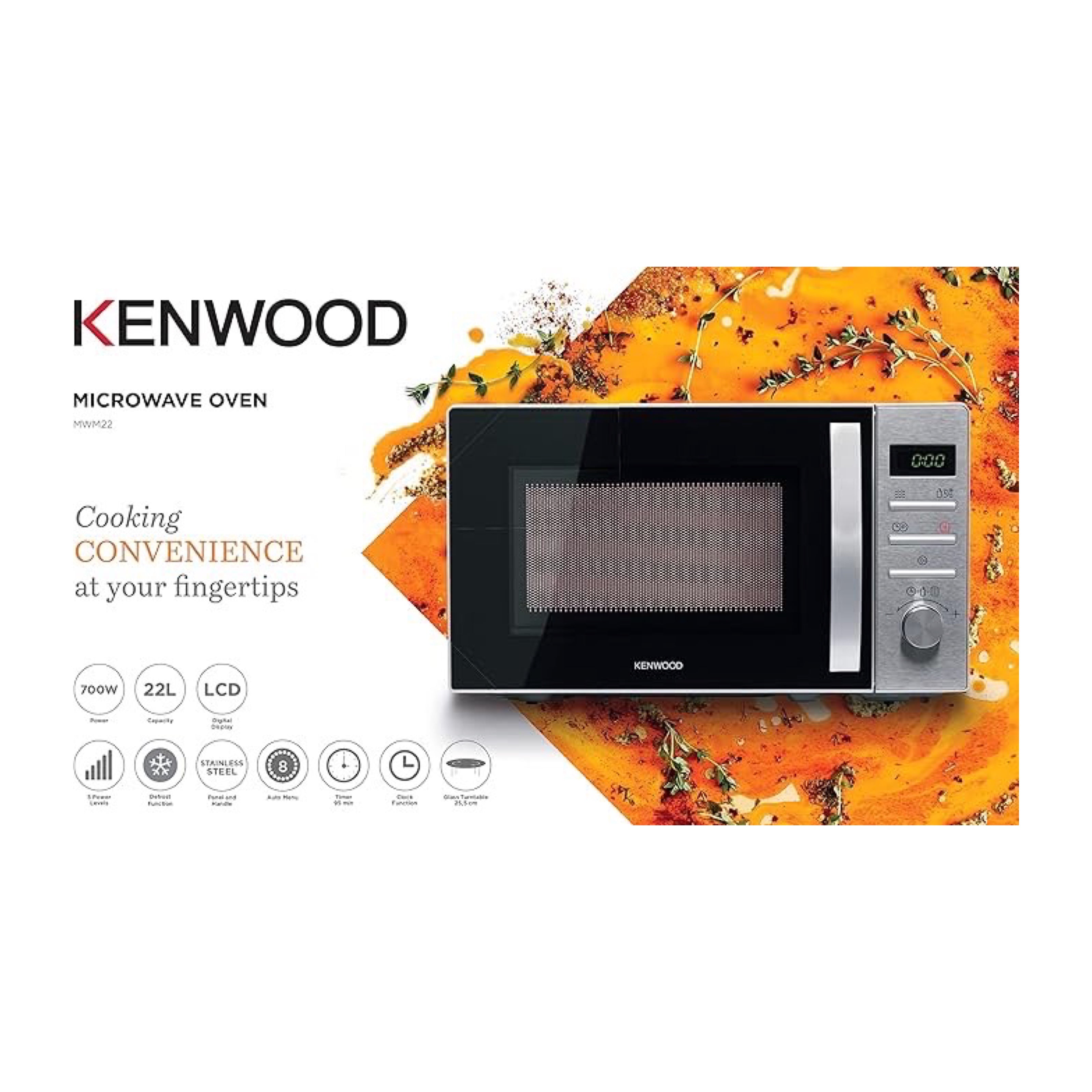 Kenwood 22L Automatic Microwave Oven | 700W