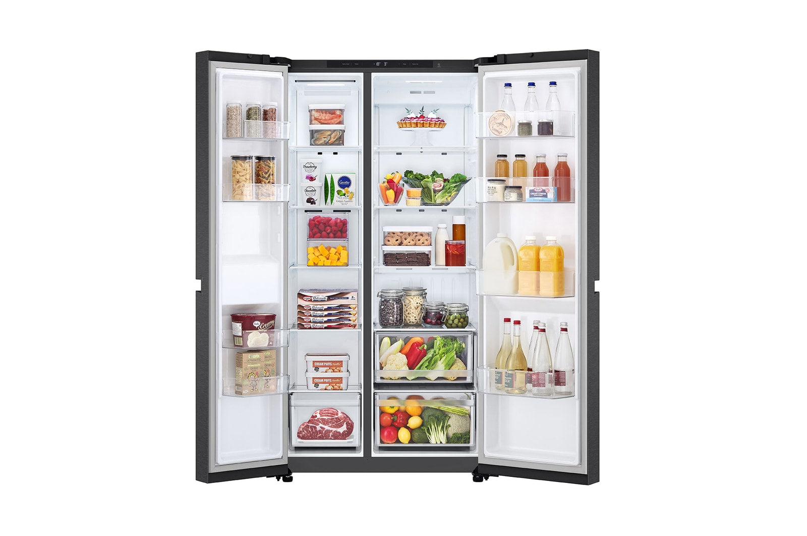 LG 655L Side by Side Fridge