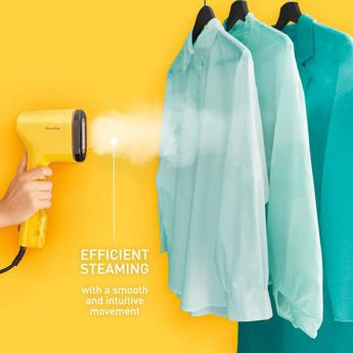 Tefal Pure POP Handheld Garment Steamer Sunshine Yellow | DT2026G0