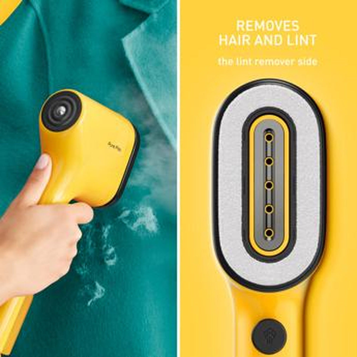 Tefal Pure POP Handheld Garment Steamer Sunshine Yellow | DT2026G0